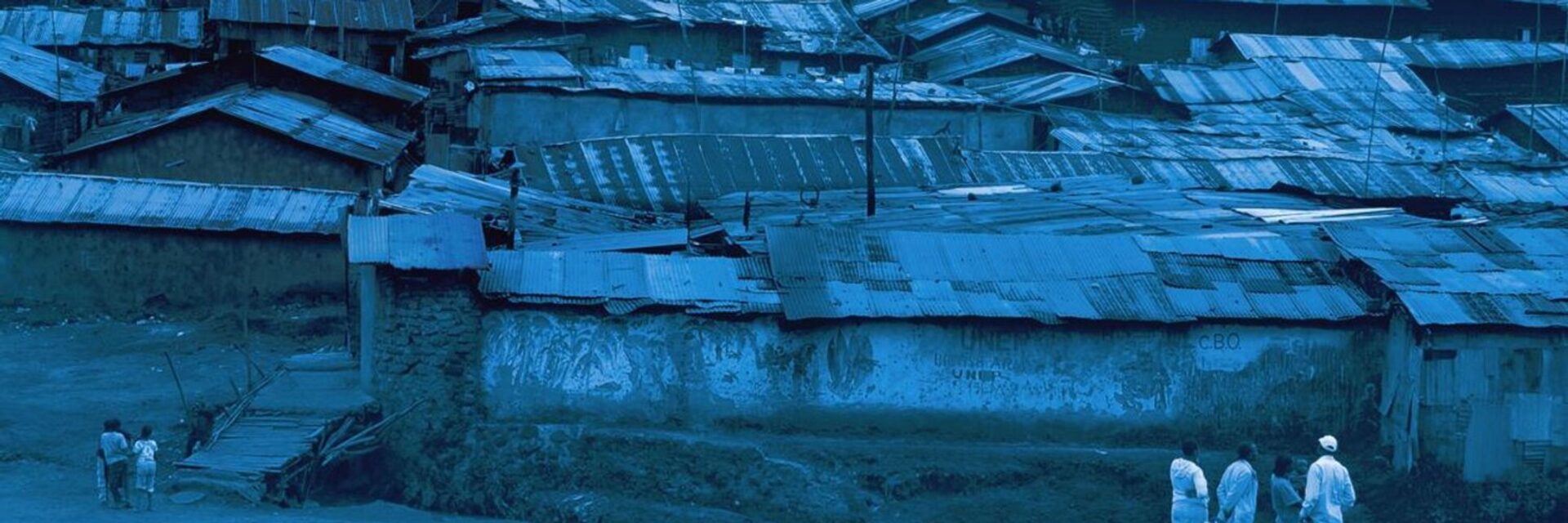 Kibera in Nairobi, Kenya.