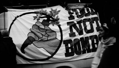 Food not bombs b+w