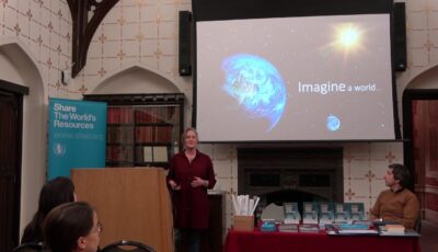 Talk by share the world’s resources at cambridge university: reclaiming the universal declaration of human rights