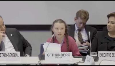 Greta thunberg’s speech to un secretary general antónio guterres