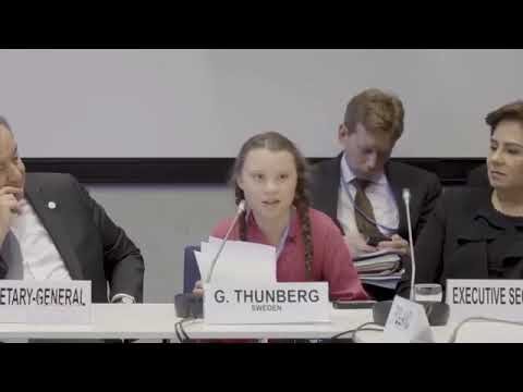 Greta Thunberg’s speech to UN secretary general António Guterres Greta thunberg’s speech to un secretary general antónio guterres