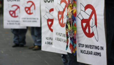 Image credit: International Campaign to Abolish Nuclear Weapons, flickr creative commons Image credit: International Campaign to Abolish Nuclear Weapons, flickr creative commons