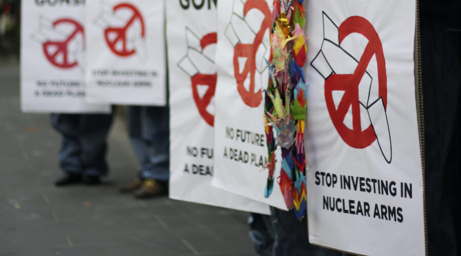 Image credit: International Campaign to Abolish Nuclear Weapons, flickr creative commons