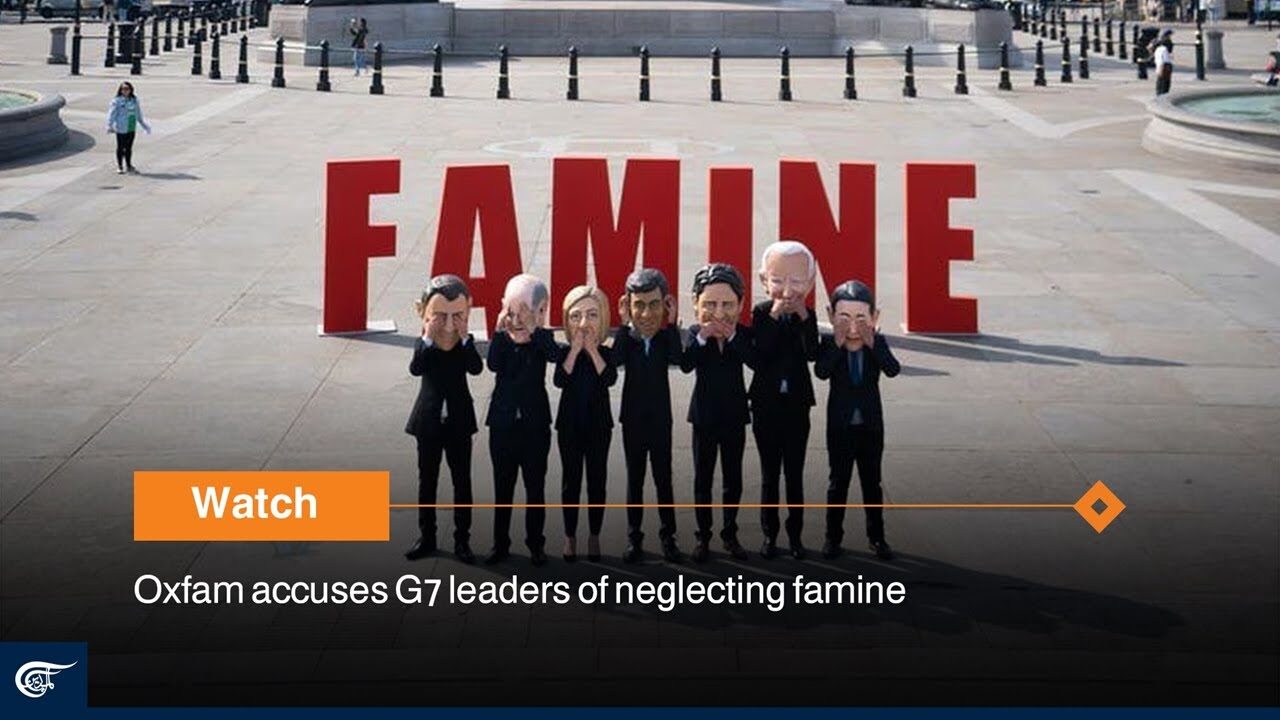 Less than 3% of g7 military spending could help end global hunger and solve global south debt crisis