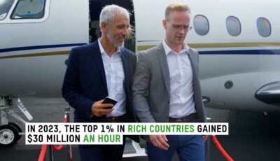 Billionaire wealth surges to ‘unimaginable’ levels in 2024 as oxfam predicts emergence of five trillionaires within a decade