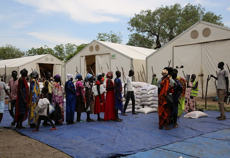 Srsg visits akobo, where heavy flooding affects poverty stricken community