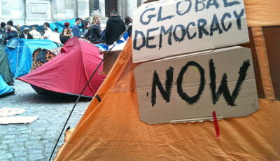 Occupy tents london