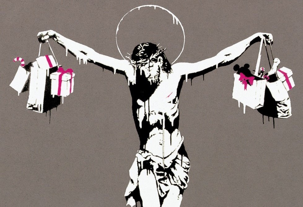 Consumer jesus banksy