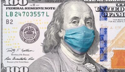 Covid 19 coronavirus usa 100 dollar money bill with face mask crisis finance concept 158023 944