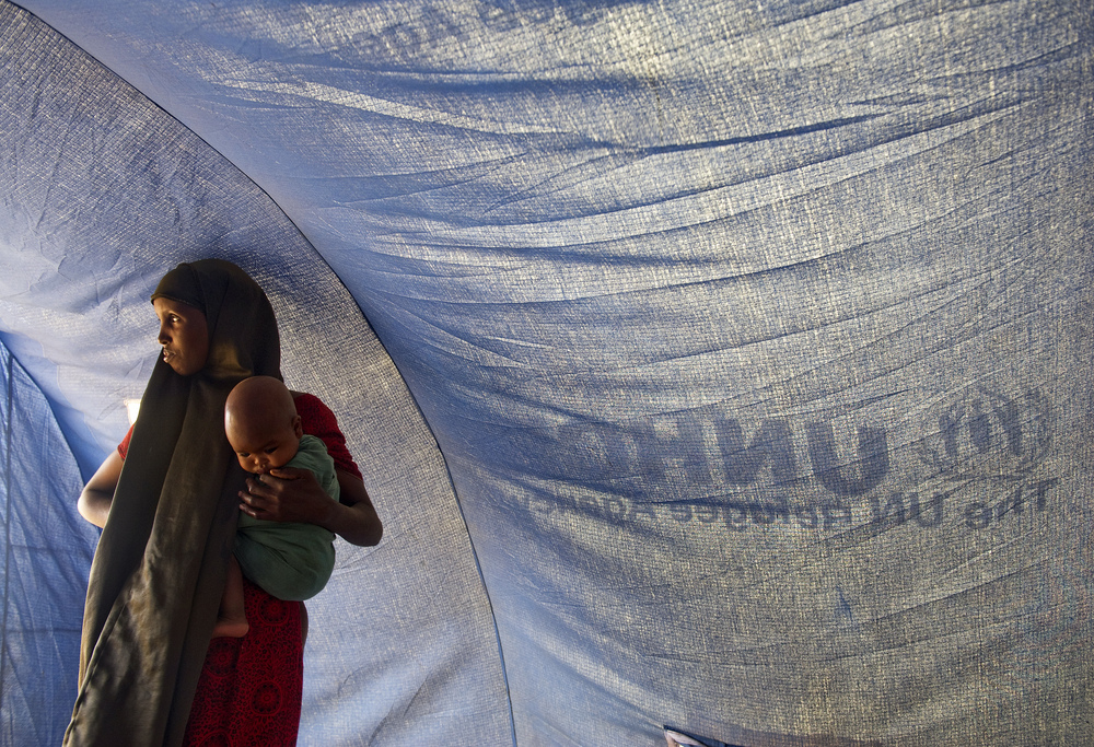 Foreign aid refugee camp 2