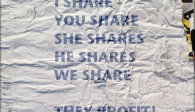 I share you share we share