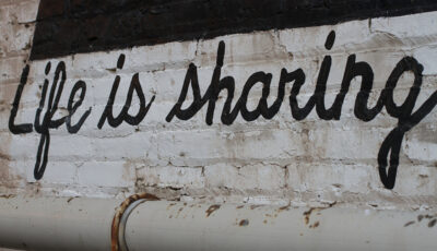 Life is sharing