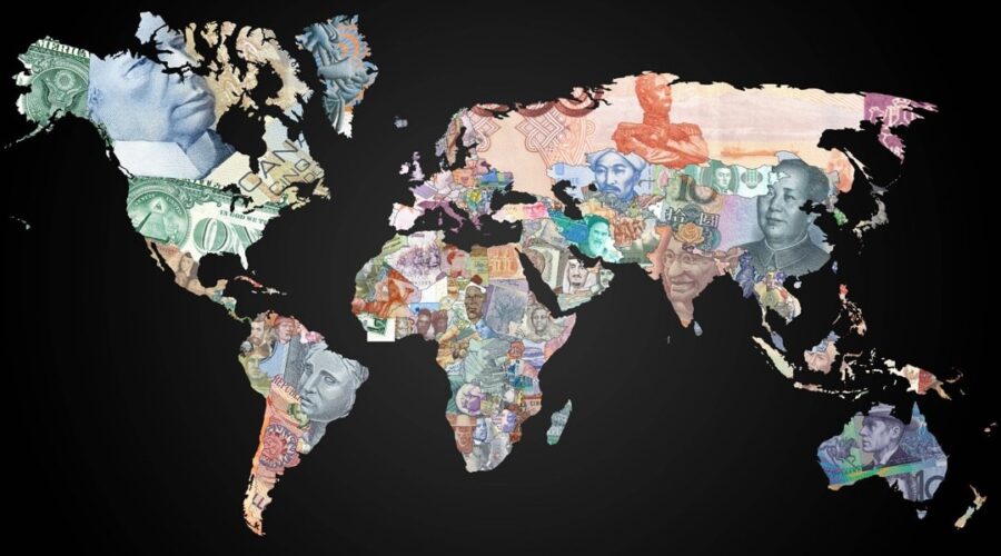 Map currencies