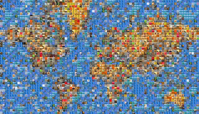 One world map