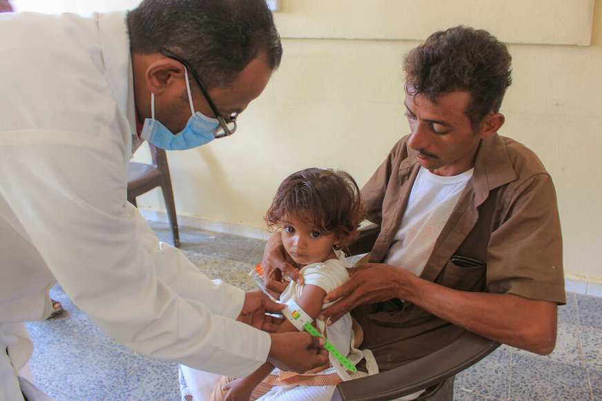 Wfp nutrition support to children and mothers in yemen