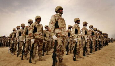 Graduation ceremony for 4th brigade of the 5th division of iraqi army