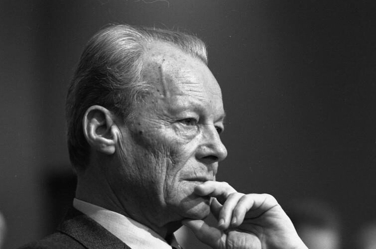 Kˆln, SPD Parteitag, Willy Brandt