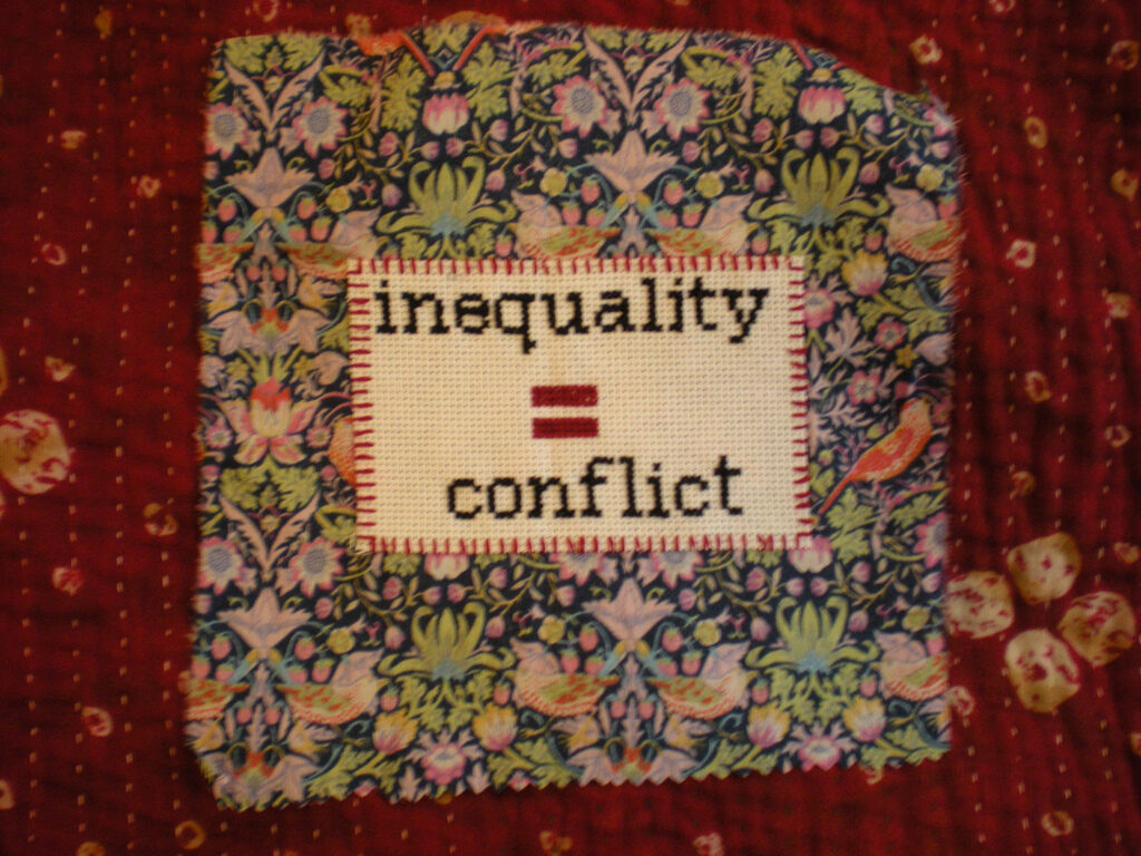 Inequality = conflict