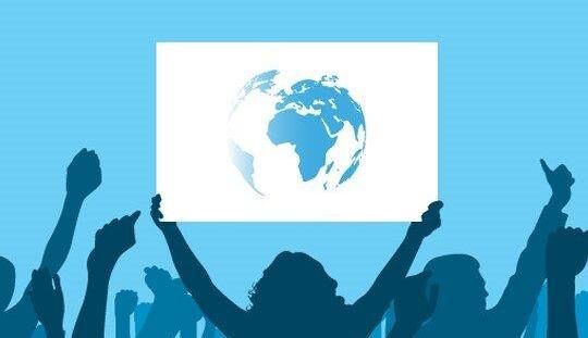 Global call protest tall 2