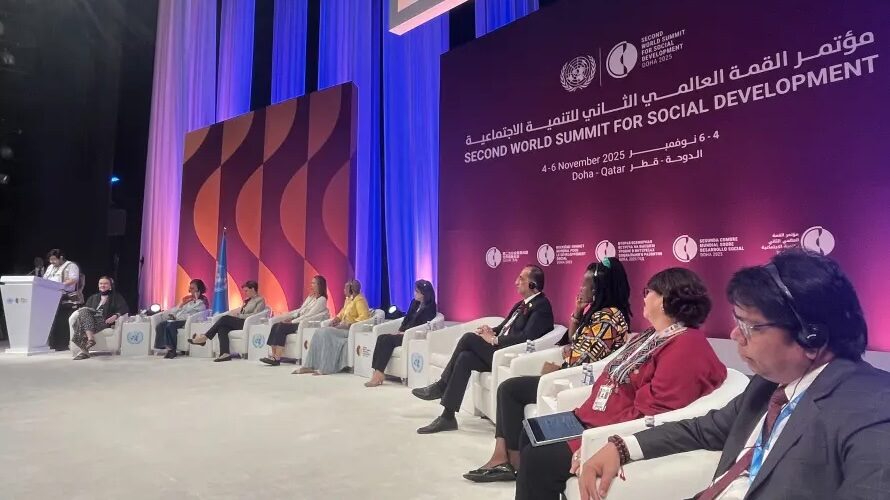 United Nations Social Summit in Doha, Qatar, 2025. © 2025 Sylvain Aubry/Human Rights Watch Image credit: Sylvain Aubry, Human Rights Watch