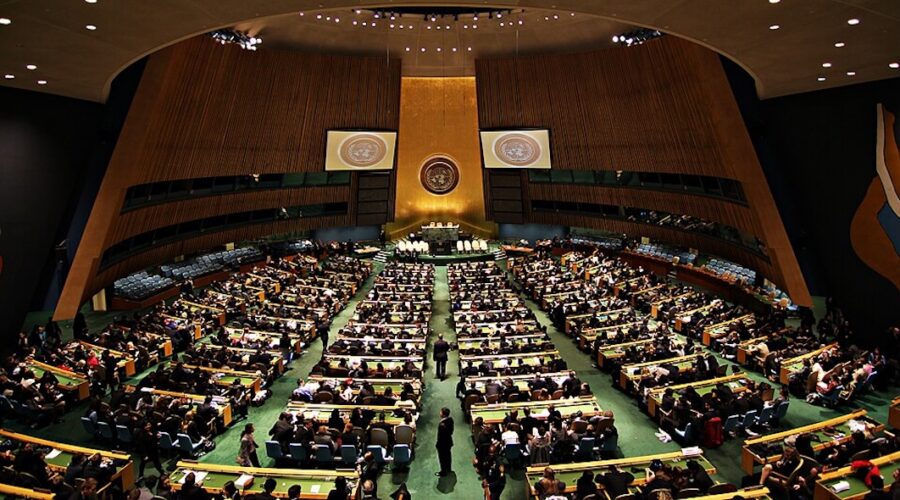 United Nations General Assembly Hall, Image credit: Basil D Soufi, wikipedia United Nations General Assembly Hall, Image credit: Basil D Soufi, wikipedia